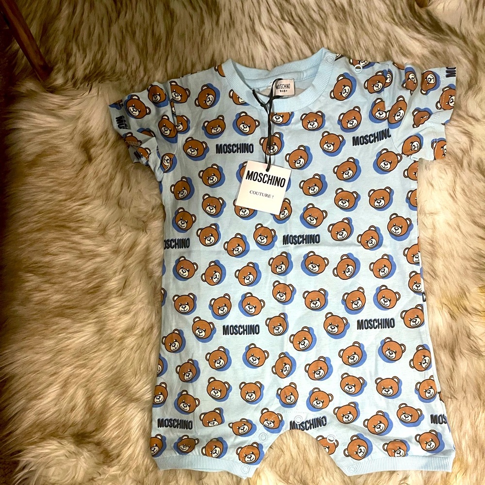 Baby jumpsuit Moschino! 18 months and 12 months! Both New!